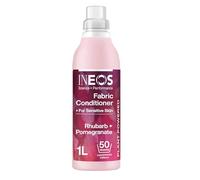 INEOS Next- Gen Long Lasting Fabric Conditioner Rhubarb + Pomegranate (50 Washes), Plant Powered, Odour Removal, Softens + Protects
