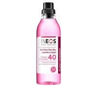 INEOS Next-Gen Non Bio Laundry Washing Liquid Detergent, 33 Washes (1L), High Performance Stain Remover For Clothes, Plant Powered, For Sensitive Skin, Rhubarb + Pomegranate, Packaging May Vary