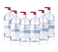 INEOS - Sanitiser Gel (6 x 500ml) - Hand Sanitiser - Hospital Grade, Effective against 99.9% of Viruses and Bacteria