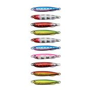 INEOUT 10 Pieces Bait 10g 15g 20g 25g 30g 40g 60g Bait(10pc no hook 6color,60g)