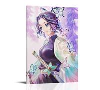 INEOUT Anime Poster Demon Slayer Shinobu Kocho Poster Decorative Painting Canvas Wall Posters And Art Picture Print Modern Family Bedroom Decor Posters 08x12inch(20x30cm)