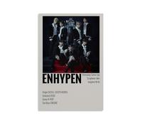 INEOUT Enhypen Idol Group Poster Decorative Canvas Wall Art Modern Family Bedroom Decor 08x12inch(20x30cm)