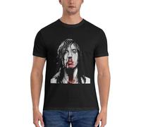 InEoutmdc Andrew Wk, I Get Wet Classic T-Shirt Short Sleeve tee Men Short Sleeve Funny t Shirts for Men Size S Black