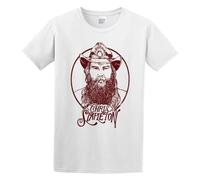 InEoutmdc Chris Stapleton from A Room Volume 1 Mens 100% Cotton Tshirt Size S White