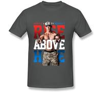 InEoutmdc Men's John Cena Rise Above Hate Tshirts Size 3XL Grey