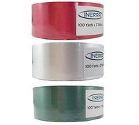 INERRA Ribbon Multipack - 3 x 100 Yard Rolls (Red, White and Hunter Green)
