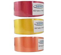 INERRA Ribbon Multipack - 3 x 100 Yard Rolls (Red, Yellow and Orange)