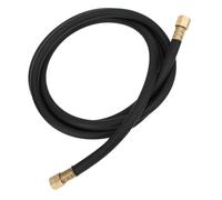 Inert Gas Hose, Rubber and Brass, 1/4 Inch, 2M, High Flexibility, for Air, Compressed Air, Argon, Nitrogen, CO2, Welding