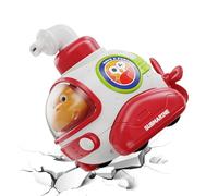 Inertia Animal Car - Educational Toy Vehicle, Push & Go Car, Stimulates Motor Skills, Ergonomic Design, Heavy Duty Materials, Kids Toys for Preschool Learning, Outdoor Events, Home Play, 4.13 Inches