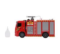 Inertia Lift Toy Car, Construction Fire Truck with Music & Lights, Simulation Engineering Vehicle for Kids