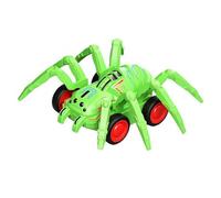 Inertia Toy Car with Moving Legs, Friction Powered Push and Go Vehicle with Bionic Crawling Joints, Shockproof Toddler Car Toy for 3+ Year Old Boys Girls, No Battery Needed - 5.12 Inch