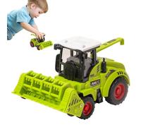 Inertia Tractor Toy - Friction Powered Farm Vehicle, Educational Kids Toy | Engaging Learning Solution Suitable Birthday Present Children Preschool toddlrr Play Indoors Outdoors Fun