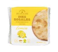 Ines Rosales Lemon Sweet Olive Oil Tortas, Delicious Vegan Biscuits, Spanish Snacks, 14 x 120g