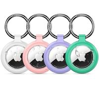 Inesore Case for Apple AirTag 1/2, Waterproof Holder 4 Pack