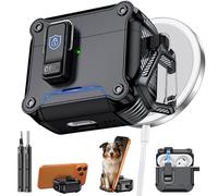 Inesore Dual-Lock Case Compatible with AirPods 4 (Black)