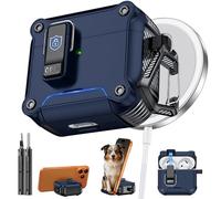 Inesore Dual-Lock Case Compatible with AirPods 4 (Navy Blue)