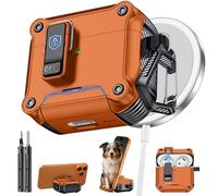 Inesore Dual-Lock Case Compatible with AirPods 4 (Orange)