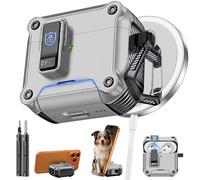 Inesore Dual-Lock Case Compatible with AirPods 4 (Silver)