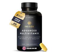 Inessa Advanced Multivitamin for Men & Women - Methylated, 60 Tablets | One tablet a day covers the lot, in the active forms your body can use straight away. With CoQ10, D3 and K2.