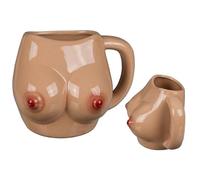 Inevitable Novelty Boob Ceramic Mug, 450ml