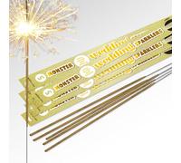 Inevitable Party 45cm (18") Monster Wedding Sparklers | Extra Special Gold Painted (25 Sparklers (5 Packs))