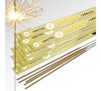 Inevitable Party 45cm (18") Monster Wedding Sparklers | Extra Special Gold Painted (50 Sparklers (10 Packs))