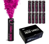 Inevitable Party EG25 Wire Pull® Micro Smoke Grenade for Weddings, Photography, Videography & Special Effects (10 x Pink)