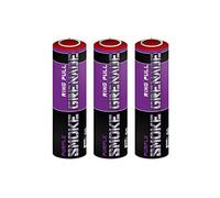 Inevitable Party Pack of 3 Ring Pull Smoke Grenade Effects for Paintball, Weddings, Photo-shoots & Special Effects (Purple)
