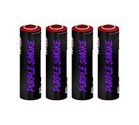 Inevitable Party Pack of 4 Ring Pull Smoke Grenade Effects for Paintball, Weddings, Photoshoots & Special Effects (Purple)