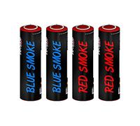 Inevitable Party Pack of 4 Ring Pull Smoke Grenade Effects for Paintball, Weddings, Photoshoots & Special Effects (RPSGX4-BBRR)