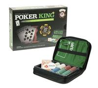Inevitable Party Poker King - Full Poker Game Set contained in a handy carrying case