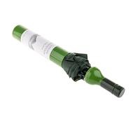 Inevitable Party Wine Bottle Umbrella - 3 Unique Designs - Fun Novelty Gift (Green (White Wine))