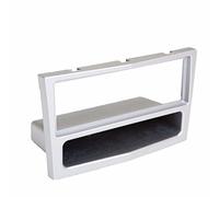 Inex Fascia Surround Adaptor Plate Panel Frame Silver 1 DIN Facia IX-F-VX-107