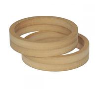Inex Speaker Spacer Mounting Rings 165 mm Slim MDF 36 mm Thick ID 144 mm 2 Pieces IX-SR-16536S