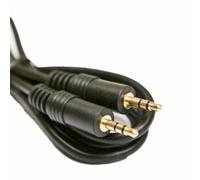 Inexaccessories Gold Plated Non Twisted 3.5 mm Jack AUX 1.5 m Cable Made IX-900