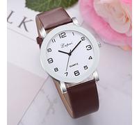 Inexpensive Watches Analog Women's Quartz Wrist Leather Watch Casual Watch Women's Watch Analog Watch Men (Multicolor, One Size)