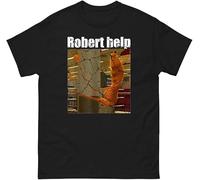 iNexTone Marcus The Worm 'Robert Help' Meme T-Shirt (XS) Multicolour