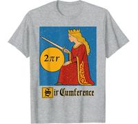 iNexTone Sir Cumference T-Shirt (M,Grey)