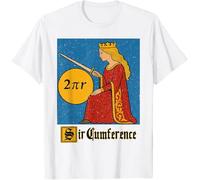 iNexTone Sir Cumference T-Shirt (XXL,White)