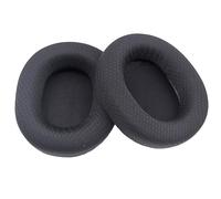 INF 1 Pair Black Replacement Ear Pads for SteelSeries Arctis 3/5/7 - Fabric & Soft Foam Cushions, Noise Canceling Comfortable Long-Wear, Tool-Free Easy Installation, Enhanced Sound for Gaming Headpho