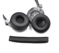 INF 1 pair of replacement ear pads for JBL E40 E40BT, ear pads and a headband replacement, PU + sponge material, 1 x ear pad, 1 x headband cover