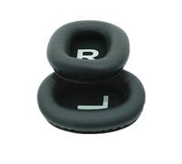 INF 1 Pair PU Protein Leather Ear Pads for Mpow H12 with LR Mark, Easy to Distinguish Left and Right Position, Precise Fit, Black