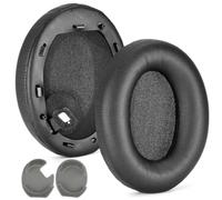 INF 1 Pair Replacement Ear Pads for Sony WH-1000XM4 - Artificial Leather & Soft Foam Cushions, Noise Reduction Comfort Long-Wear, Preserves Original Hi-Fi Sound Quality for Sony Headphones