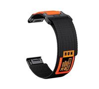 INF 1 x Nylon Strap Army Colour - Compatible with Garmin Fenix 8 26 mm - Sports Watch Strap