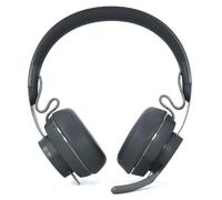 INF 2 Pack Replacement Ear Pads Compatible for Logitech Zone Wireless - Grey PU Leather Memory Foam 7cm x 7cm x 1.8cm