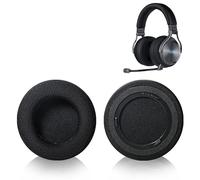 INF 2 Pairs Replacement Ear Pads for Corsair Virtuoso RGB - 8.5x8.5cm Ergonomic Mesh & Soft Foam Cushions, Noise Reduction Ear Covers for Enhanced Gaming Comfort