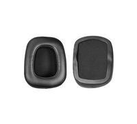 INF 2 Pieces Replacement Ear Pads Compatible with Razer Tiamat V2 7.1 2.2 - Protein Leather & Memory Foam, Black, 9 x 7.7 cm