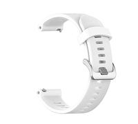 INF 20mm Silicone Watch Strap for Garmin Forerunner 245, Water-Repellent with Vent Holes, Quick-Release Replacement Watch Bands with Metal Buckle, Universal for 20mm Sports/Smart Watches