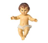Inf-ant Jesus Statue - 6CM Religious Holy Child Ornament, Resin Baby Jesus Figurine, Christian Inf-ant Jesus Statue Nativity, Baby Sculpture Of Jesus Christ Childhood Figurine For Church Cake Topper