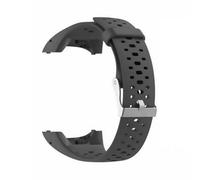 INF Black silicone replacement strap compatible with Polar M400 M430 interchangeable strap watch band for women men